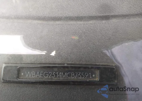 1991 BMW 850 I Automatic from USA, damaged, VIN WBAEG2314MCB73591